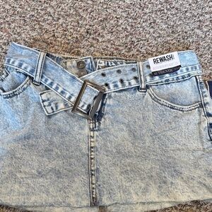 Rewash Acid Wash Denim Women's Jeans